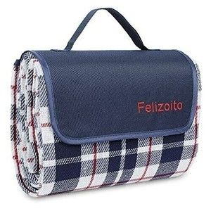 Felizoito Outdoor Picnic Blanket, Waterproof 58x76 for Picnic, Beach, and More.